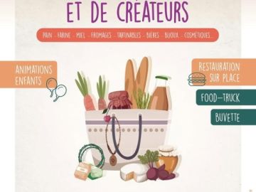 📣Marché de producteurs et de créateurs locaux📣
🧺Les jeunes de CAP Services aux personnes et vente en espace rural (SAPVER) organisent la 𝟮𝗲̀𝗺𝗲 𝗲́𝗱𝗶𝘁𝗶𝗼𝗻 𝗱𝘂...