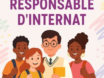 Le lycée St Yves recherche son responsable d'internat.
Offre complète à consulter sur le site internet ou en faisant une demande par mail :...