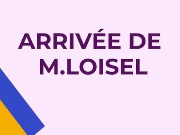 🚀 Un nouveau chef d'établissement à Saint-Yves : Jérémy LOISEL arrive !

💥 Dynamique, exigeant et 100% motivé !
🎒 M.LOISEL débarque avec une seule envie :...