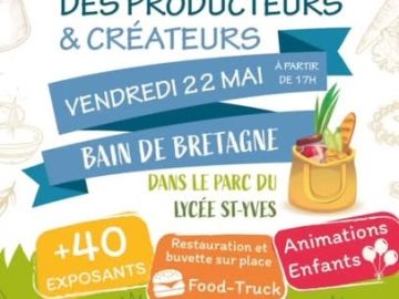 Nos élèves vous présentent le marché des créateurs et producteurs ! 🌸

Rendez-vous demain, vendredi 20 mai, au lycée St Yves !